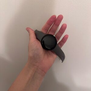 Google Pixel Watch with charger